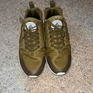 Green Nike Athletic Shoes